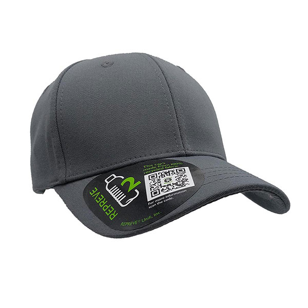 N153 6 Panel Recycled Repreve Baseball Cap