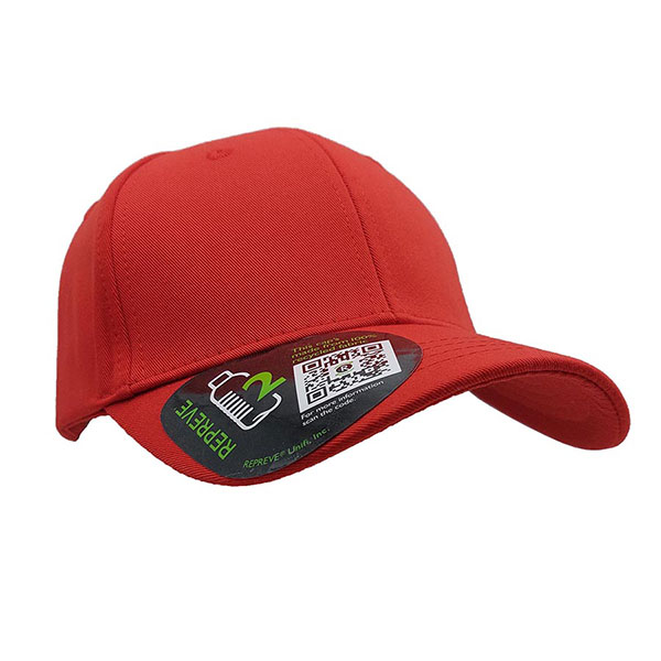 N153 6 Panel Recycled Repreve Baseball Cap