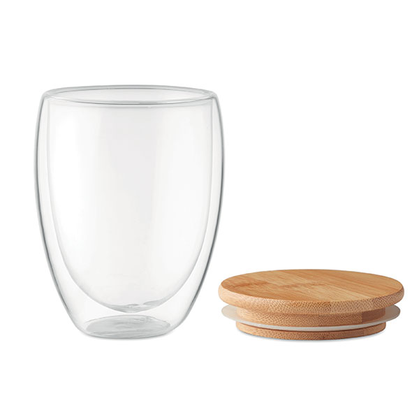 N100 High Borosilicate Glass With Bamboo Lid 