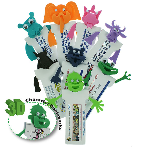 N135 Foam Character Bookmarks