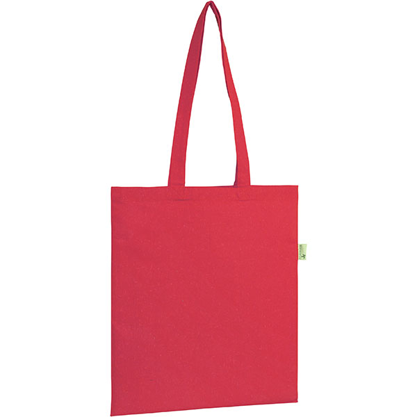 N069 Seabrook 5oz Recycled Cotton Tote Bag - Spot Colour