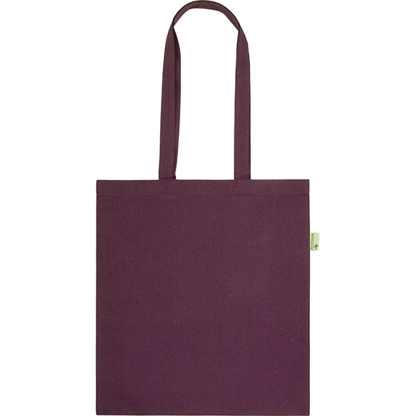 N069 Seabrook 5oz Recycled Cotton Tote Bag - Spot Colour