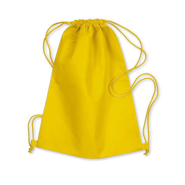 N066 Non-Woven Coloured Drawstring Bag - Spot Colour