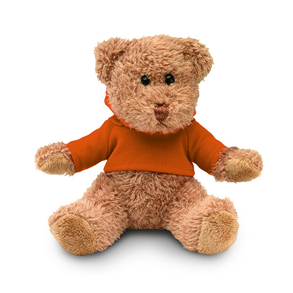 N048 Teddy Plush Wearing a Hooded Sweater