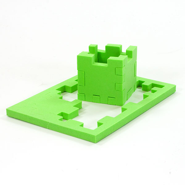 N050 Snafooz 3D Foam Puzzle Cube 