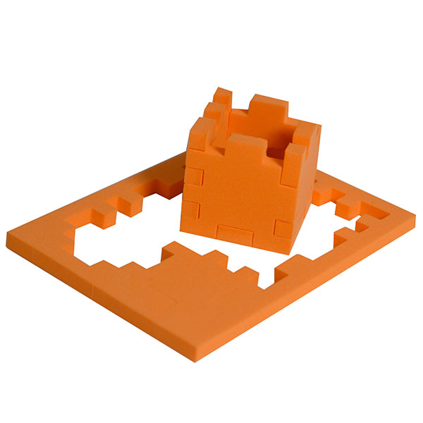 N050 Snafooz 3D Foam Puzzle Cube 