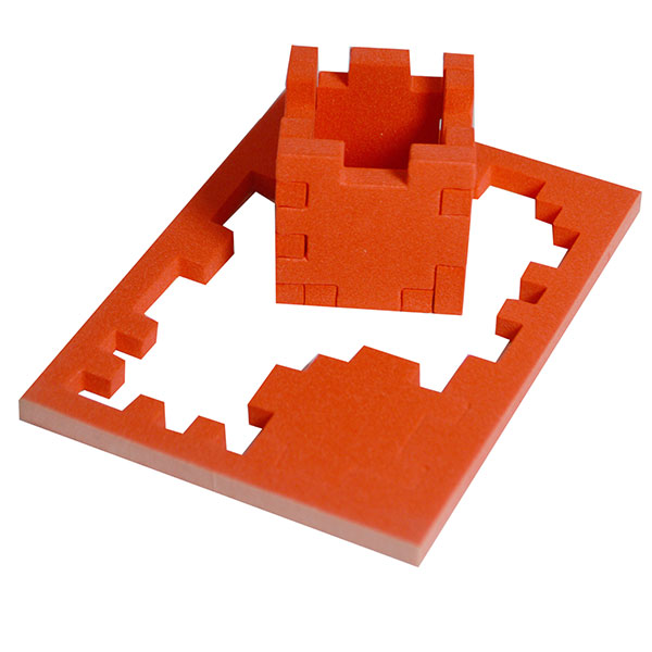 N050 Snafooz 3D Foam Puzzle Cube 