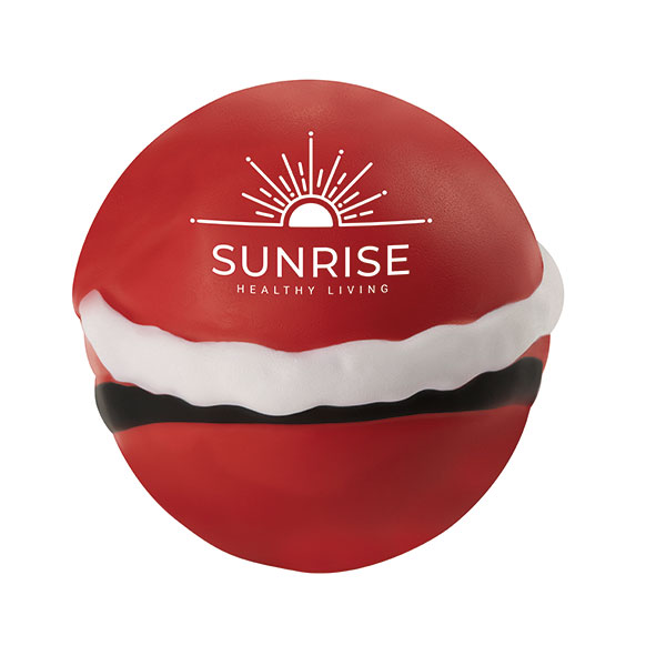 N082 Santa Stress Ball - Spot Colour 