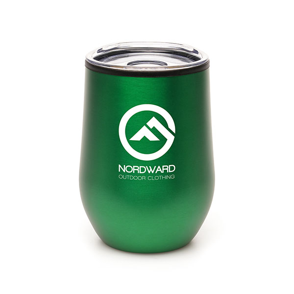 N102 Stainless Steel Travel Mug 350ml - Spot Colour