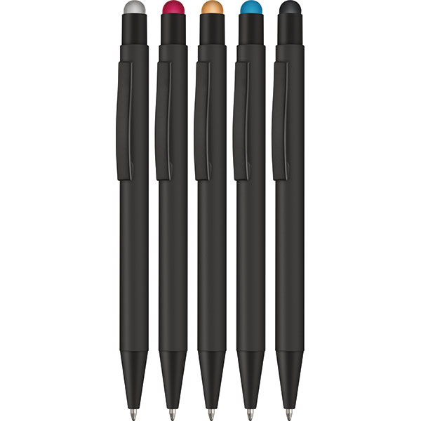 N129 Ergo-i Noir Soft Feel Ballpen - Spot Colour