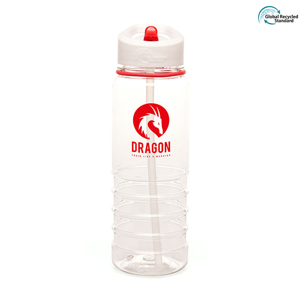 N108 Aqueous Recycled Sports Bottle 750ml - Spot Colour