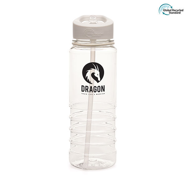 N108 Aqueous Recycled Sports Bottle 750ml - Spot Colour