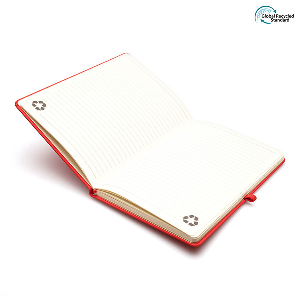 N149 A5 Recycled Mole Notebook - Spot Colour