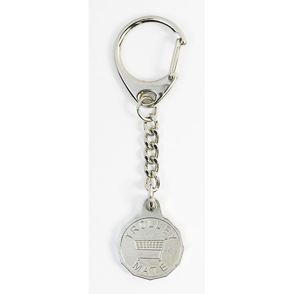 N035 Trolley Token Key Ring With Chain