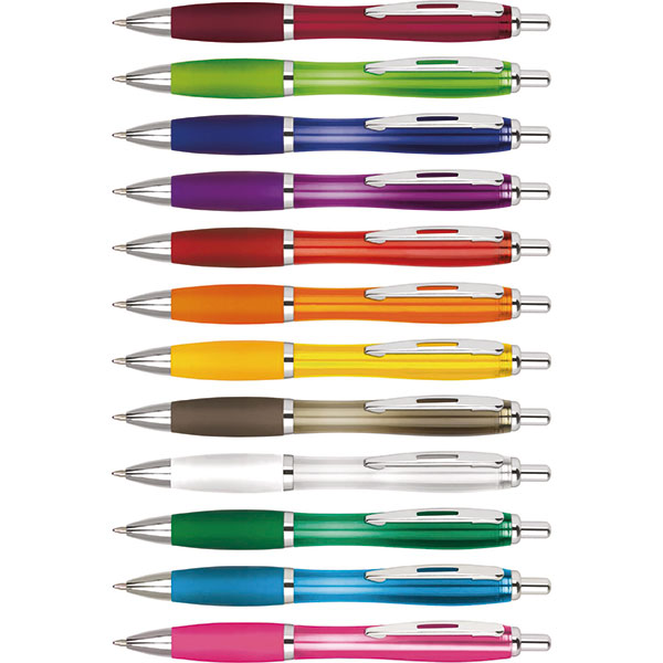 N133 Contour Recycled Ballpen - Spot Colour