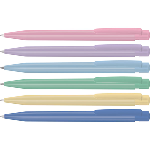 N132 Supersaver Pastel Ballpen - Spot Colour 