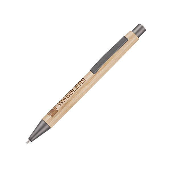 N130 Ergo Bamboo Ballpen - Engraved