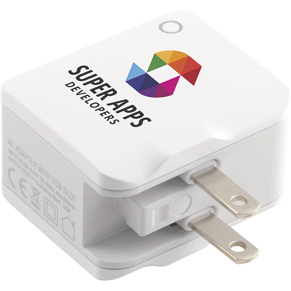 N027 World USB Travel Adaptor - Full Colour