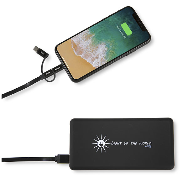 N016 SCX Light Up Solar Powerbank 