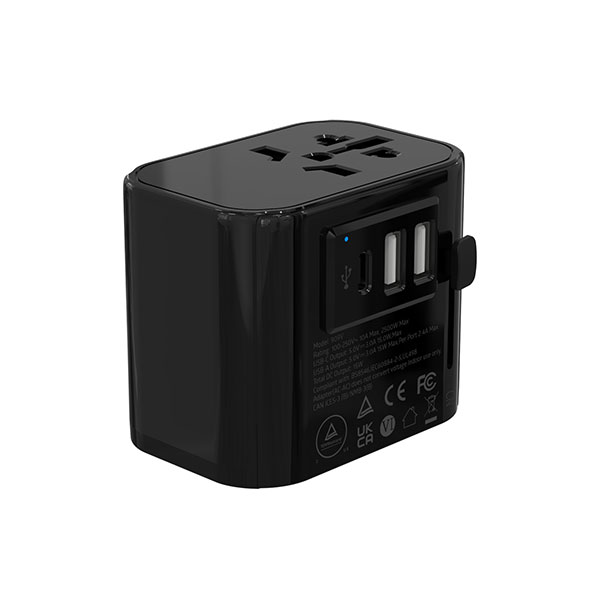 N027 Universal Travel Adaptor - Spot Colour