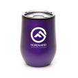 N102 Stainless Steel Travel Mug 350ml - Spot Colour