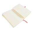 N149 A5 White PU Mole Notebook - Spot Colour