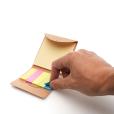 N140 Cork Sticky Notes and Flags Set - Spot Colour