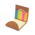 N140 Cork Sticky Notes and Flags Set - Spot Colour