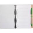 N144 Eco Wirobound Notebook with Pen