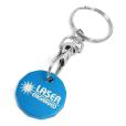 N035 Anodised Aluminium Trolley Token Key Ring