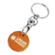 N035 Anodised Aluminium Trolley Token Key Ring