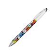 N129 Hi Cap Stylus Ballpen and Highlighter - Full Colour 