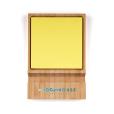 N024 Bamboo Phone Stand with Sticky Note Holder - Full Colour