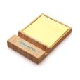 N024 Bamboo Phone Stand with Sticky Note Holder - Full Colour