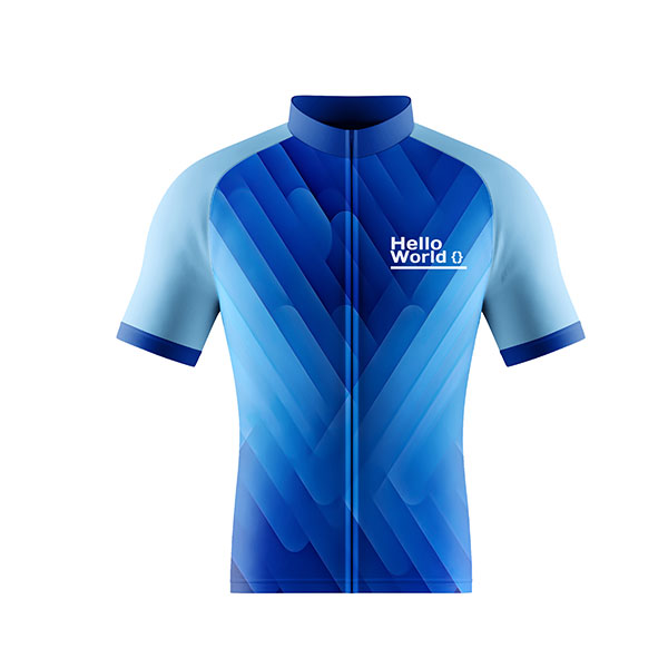 N157 Sublimated Cycling Top