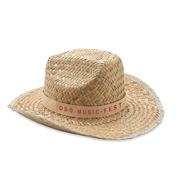 N155 Natural Straw Cowboy Hat