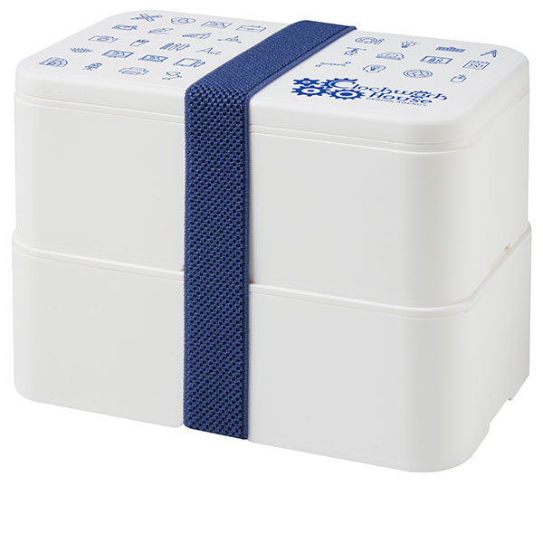 N054 MIYO Eco Lunch Box - Double - Full Colour