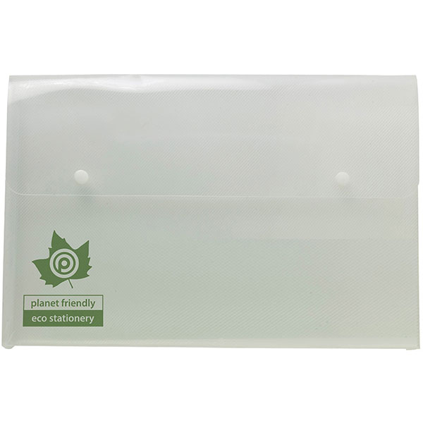 N143 Eco-Eco Clear A4+ Expanding Wallet