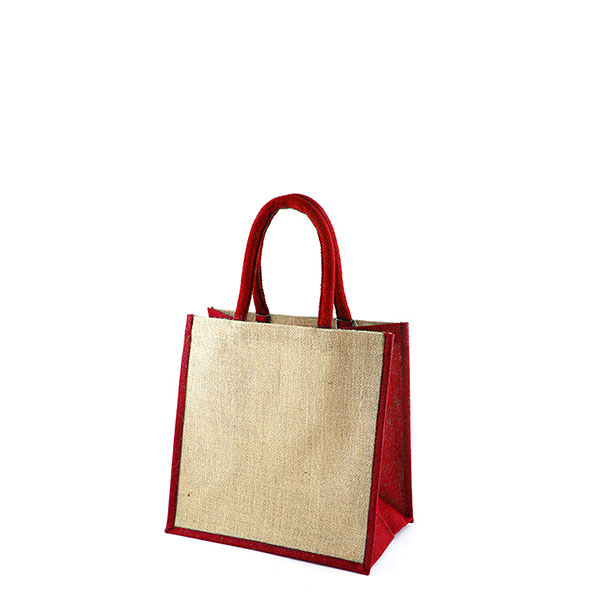 N068 Green & Innocent Mamba Jute Bag - Full Colour