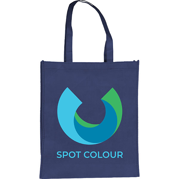 N070 Non Woven Cotton Shopper - Spot Colour 