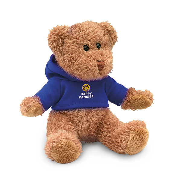 N048 Teddy Plush Wearing a Hooded Sweater