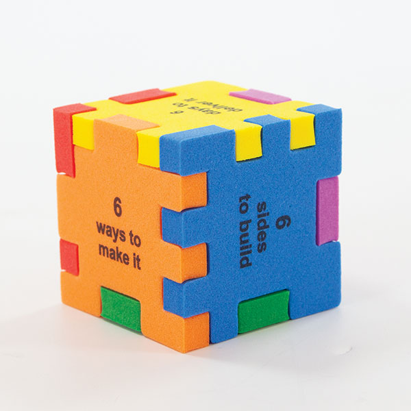 N050 Snafooz 3D Foam Puzzle Cube 