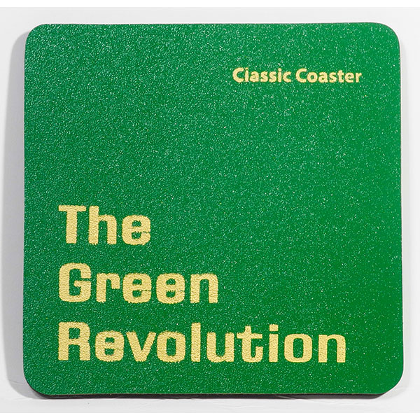 N092 Recycled Leather Coaster