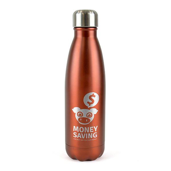 N105 Ashford Plus Stainless Steel Drinks Bottle - Engraved