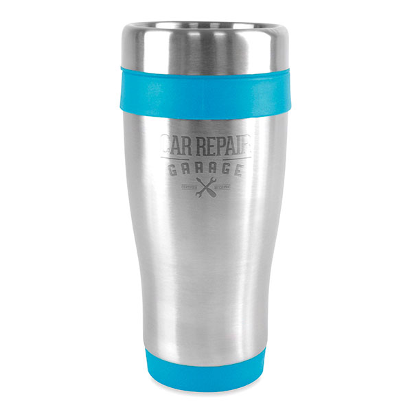 N102 Ancoats Stainless Steel Travel Tumbler 400ml - Engraved