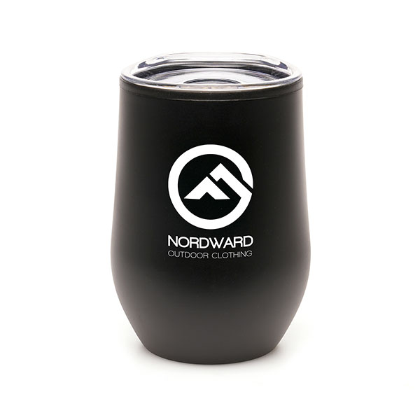 N102 Stainless Steel Travel Mug 350ml - Spot Colour