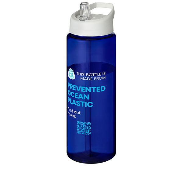 N107 H2O Active Eco Vibe Bottle  850ml - Spot Colour 