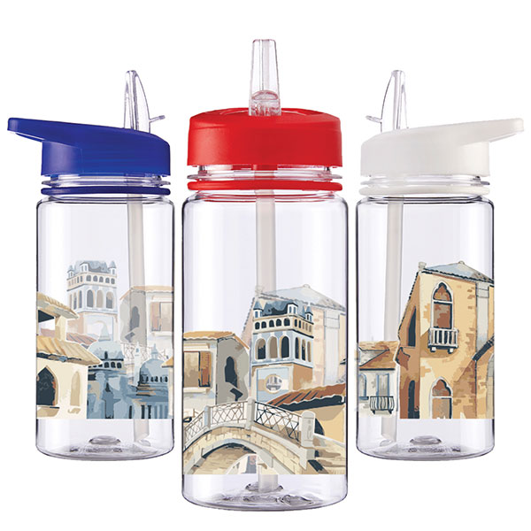 N108 Aqua Hydrate Bottle 500ml - Full Colour