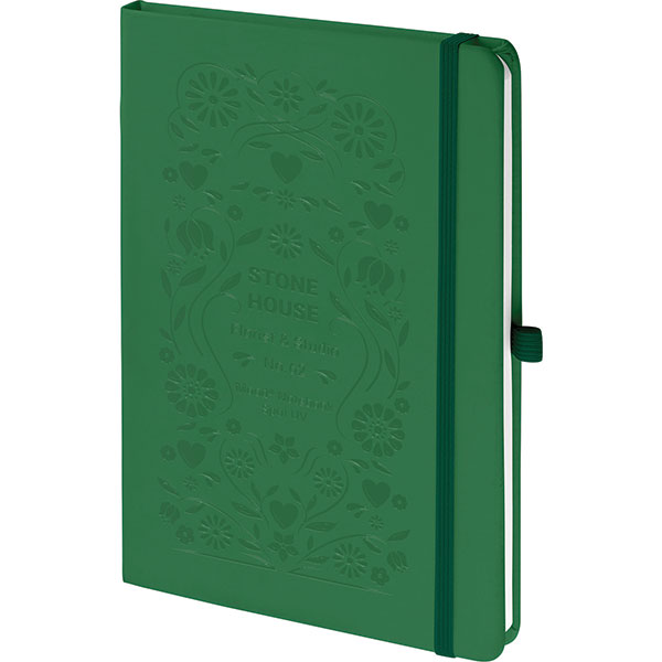 N149 Mood Soft Feel Notebook - Spot Colour