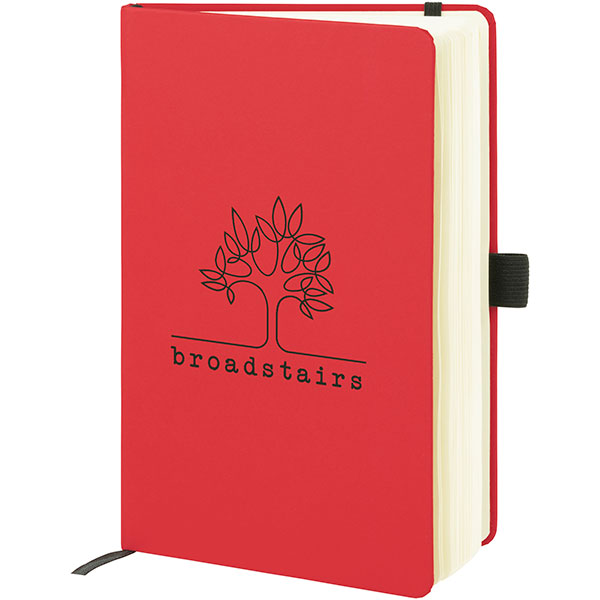 N145 Broadstairs A5 Eco Kraft Notebook - Spot Colour